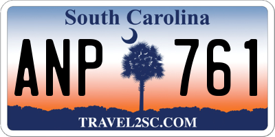 SC license plate ANP761