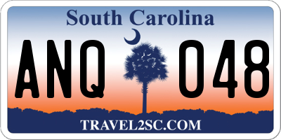 SC license plate ANQ048