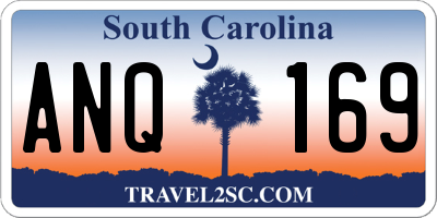 SC license plate ANQ169