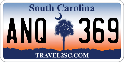SC license plate ANQ369