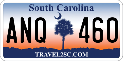 SC license plate ANQ460