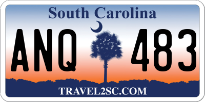 SC license plate ANQ483