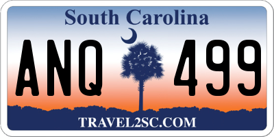 SC license plate ANQ499