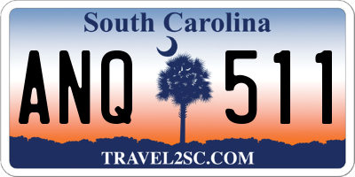 SC license plate ANQ511