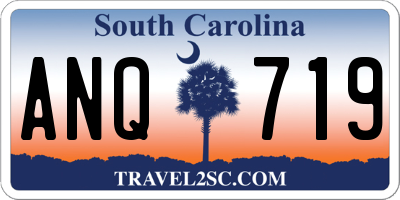 SC license plate ANQ719