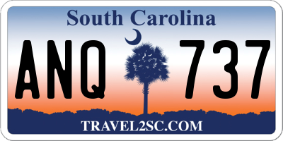 SC license plate ANQ737