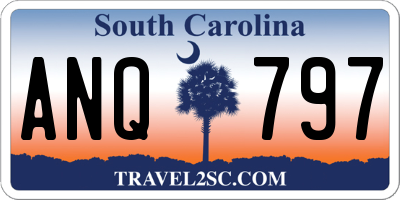 SC license plate ANQ797
