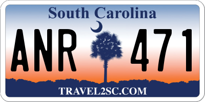 SC license plate ANR471