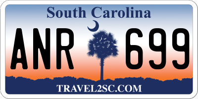 SC license plate ANR699