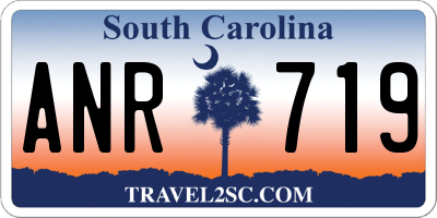 SC license plate ANR719