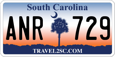 SC license plate ANR729