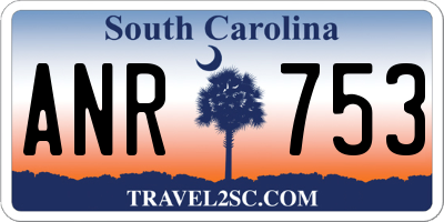 SC license plate ANR753