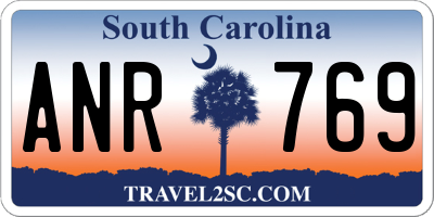 SC license plate ANR769