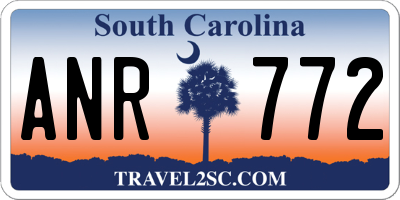 SC license plate ANR772