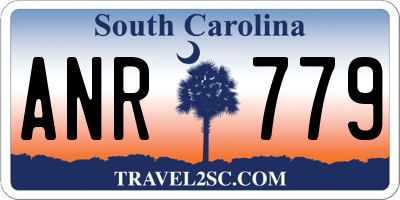 SC license plate ANR779