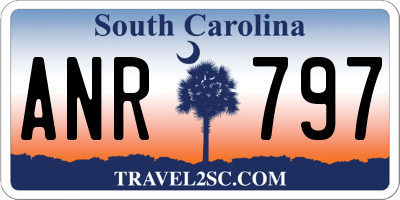 SC license plate ANR797