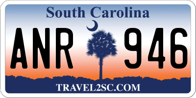 SC license plate ANR946