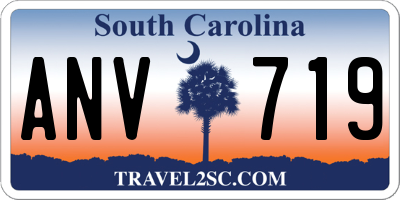SC license plate ANV719