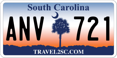 SC license plate ANV721