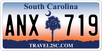 SC license plate ANX719