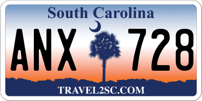 SC license plate ANX728