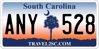 SC license plate ANY528