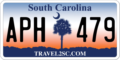 SC license plate APH479
