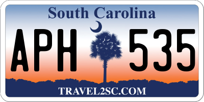 SC license plate APH535