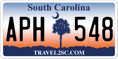 SC license plate APH548
