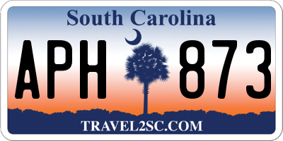 SC license plate APH873