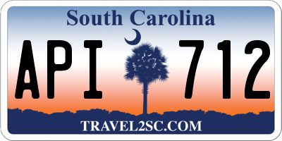 SC license plate API712