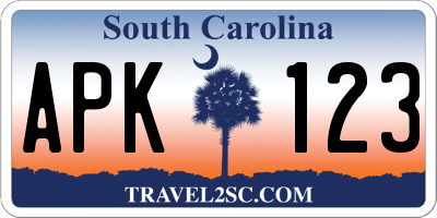 SC license plate APK123
