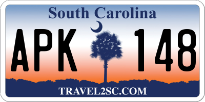SC license plate APK148
