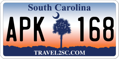 SC license plate APK168