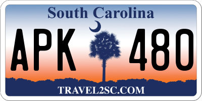 SC license plate APK480