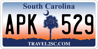 SC license plate APK529