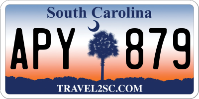 SC license plate APY879