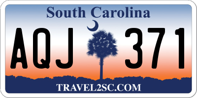 SC license plate AQJ371