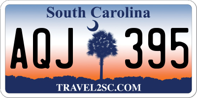 SC license plate AQJ395