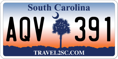 SC license plate AQV391