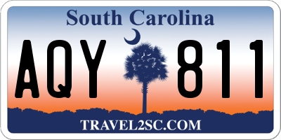 SC license plate AQY811
