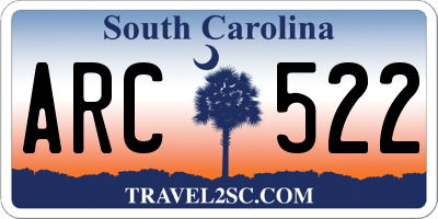 SC license plate ARC522