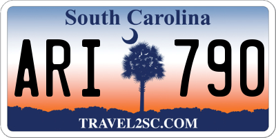 SC license plate ARI790