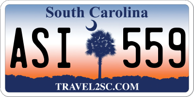 SC license plate ASI559