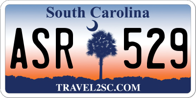 SC license plate ASR529
