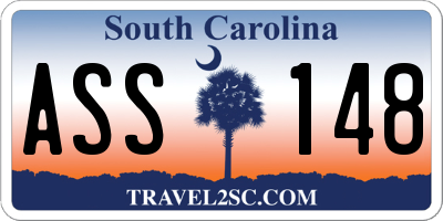 SC license plate ASS148