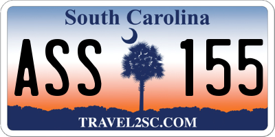 SC license plate ASS155