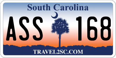 SC license plate ASS168