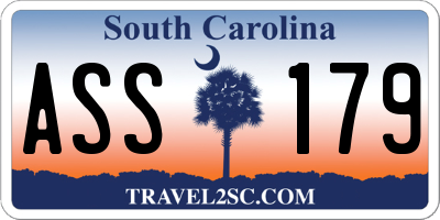 SC license plate ASS179