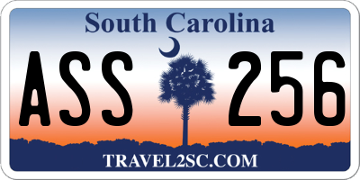 SC license plate ASS256